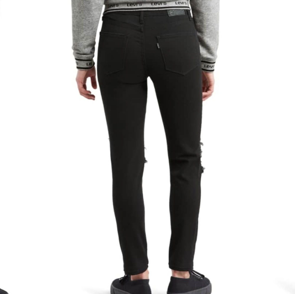 SALE! ⭐️ Levi's 721 High Rise Skinny destructed knee - Picture 6 of 8